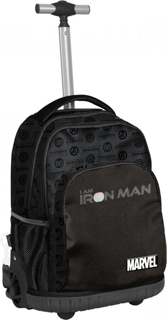MARVEL IRON MAN Schulranze Schultrolley Trolleyrucksack Produktbild 