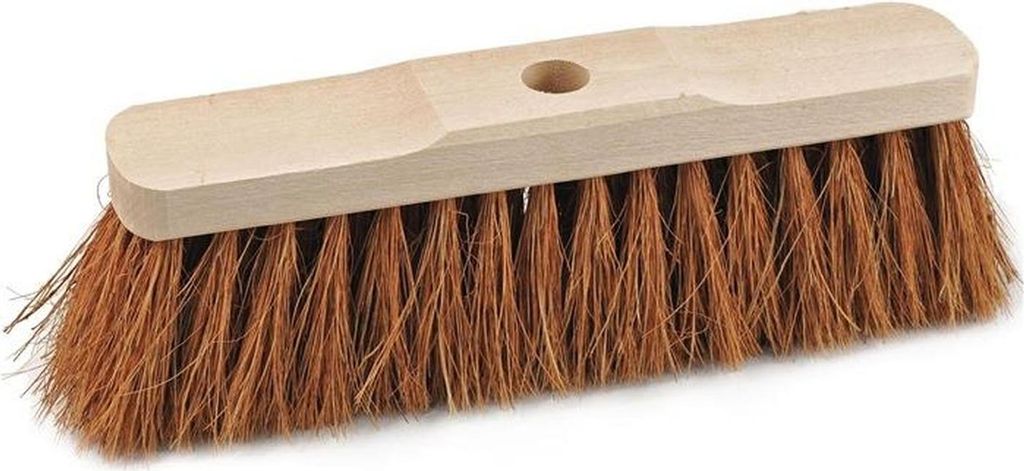 Besen Kokos L.400mm m.Stielloch Sattelholz