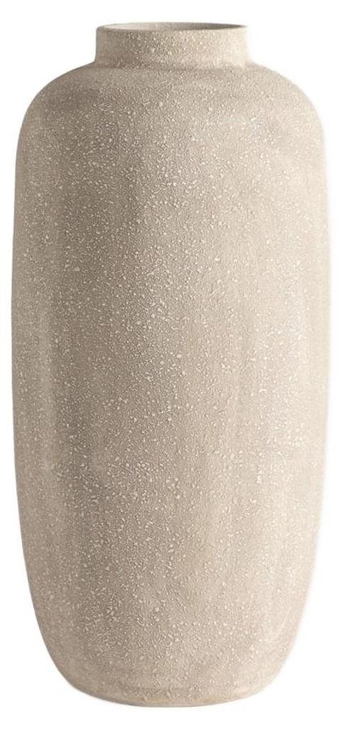 HOMLA Hohe TAVERO-Vase aus Zement, 21,3 x 44 cm Produktbild 