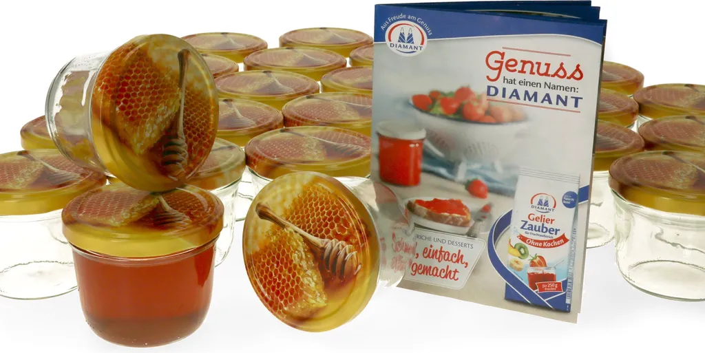 Set 100 Vasi Vetro 230ml per Marmellate e Sottoli Coperchio a Vite