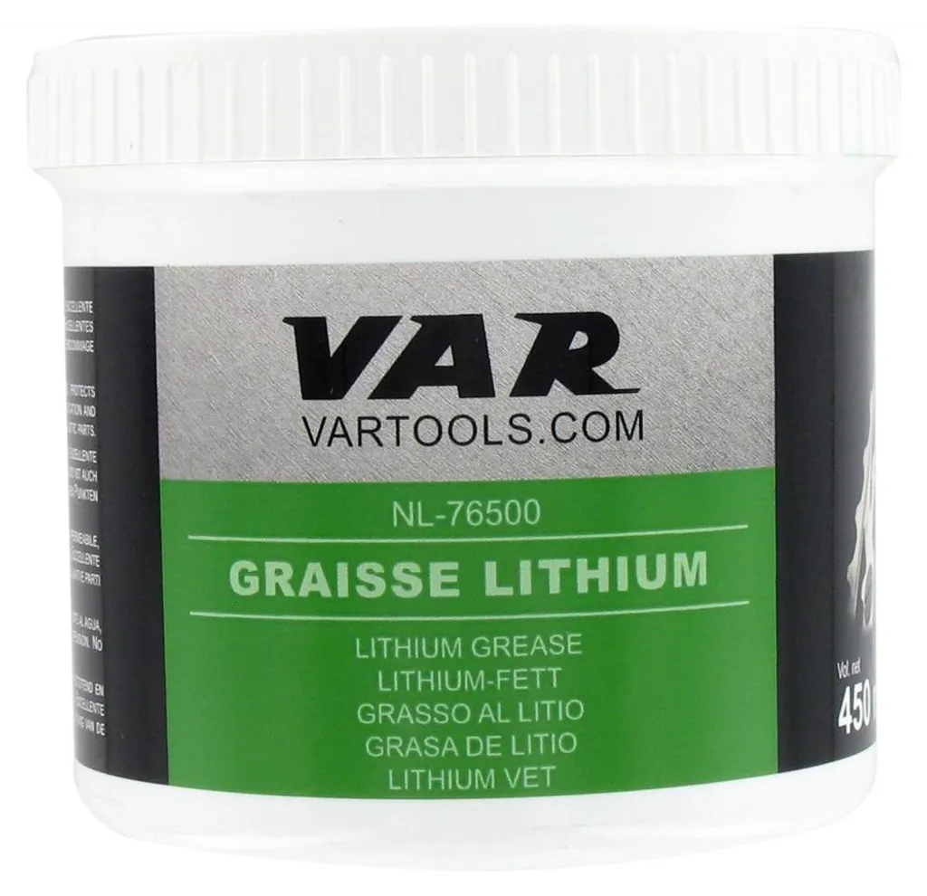 Graisse Var Lithium 450ml contre les bruits et usure du pédalier