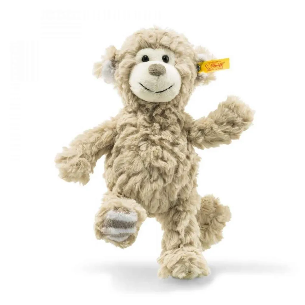 Petite Peluche Singe Steiff Bingo 060274 Beige - Lavable et Durable