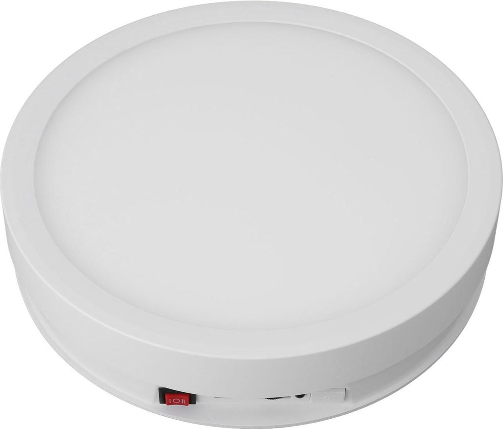 22cm Motorisierte drehbare Display-Ständer mit LED-Licht Elektronische Drehscheibe Display-Ständer für Fotografie Produkte zeigt Schmuck Uhr 3D-...