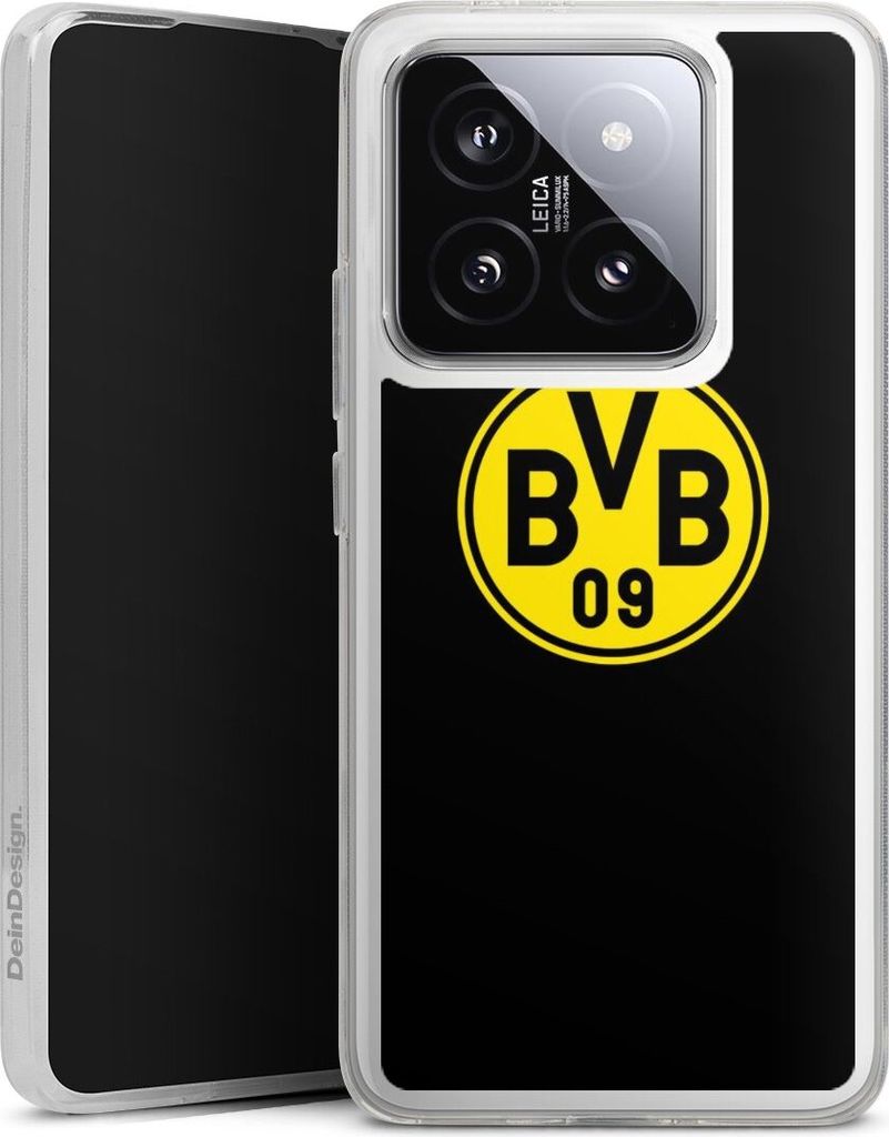DeinDesign Handyhülle für Xiaomi 14T Silikon Hülle Case Smartphone Schutzhülle BVB Borussia Dortmund Logo