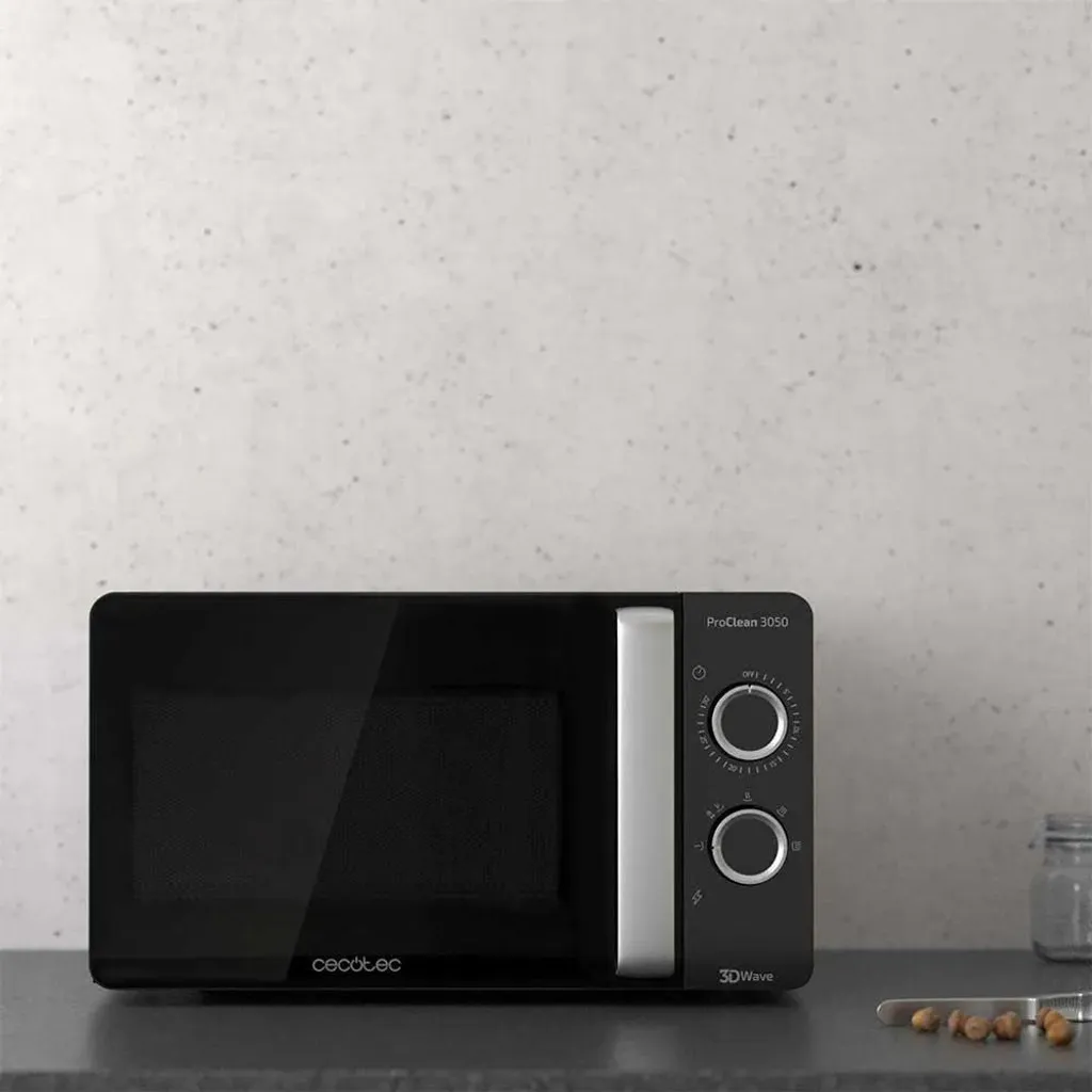 Petit Micro-ondes Pose Libre Cecotec ProClean 3050 Design Argent 20L - 19