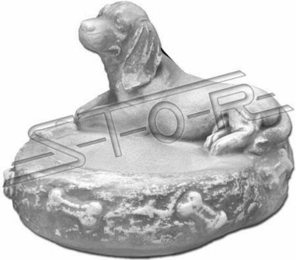 Napf Näpfe Hunde Katzen Napf Tierfutter Tränke Stein Design Hund Katze 20 x 17cm