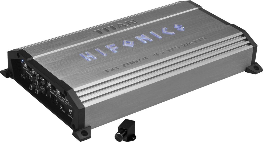 HIFONICS TITAN EVO 4CH AMP TXE700/4 - 4-kanaals versterker, Productafbeelding 