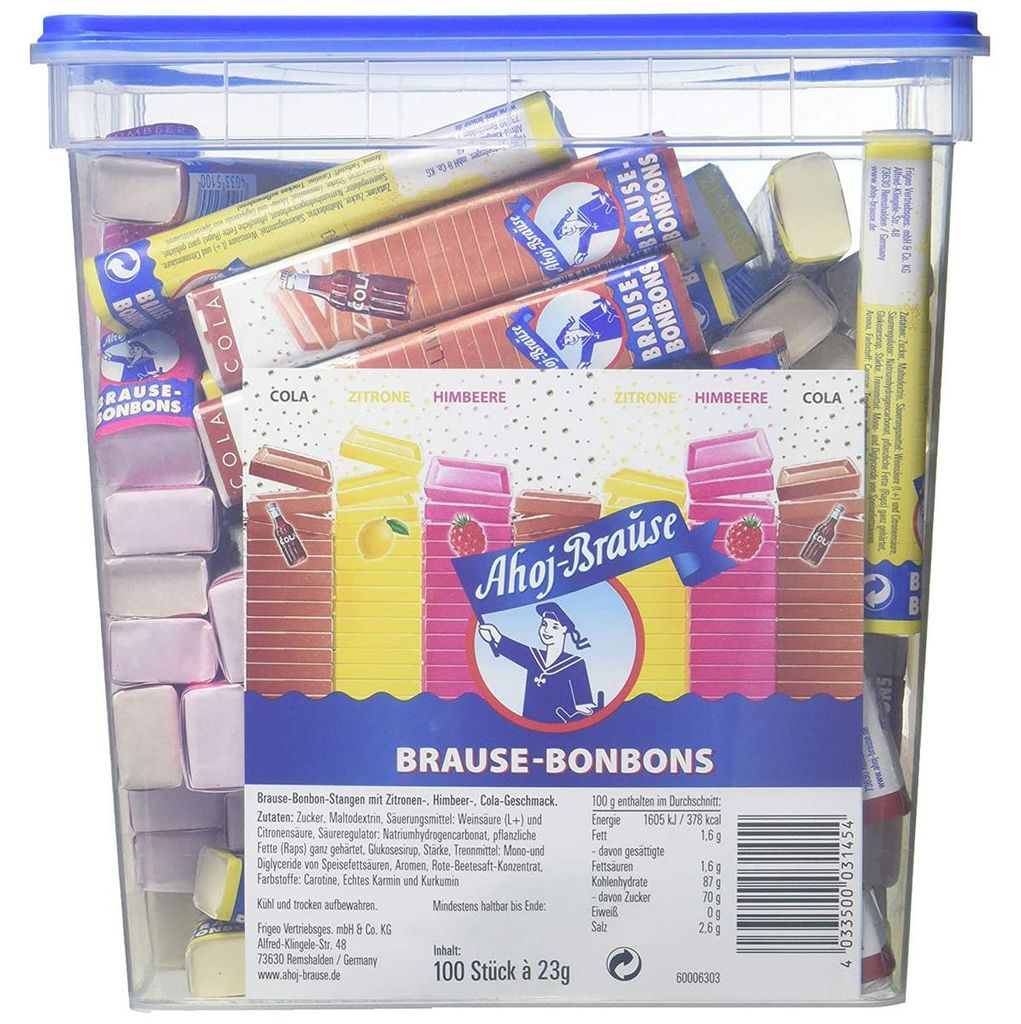 Ahoj-Brause 926159 Ahoj-Brause BONBON-STANGEN Brause 100 Image du produit 