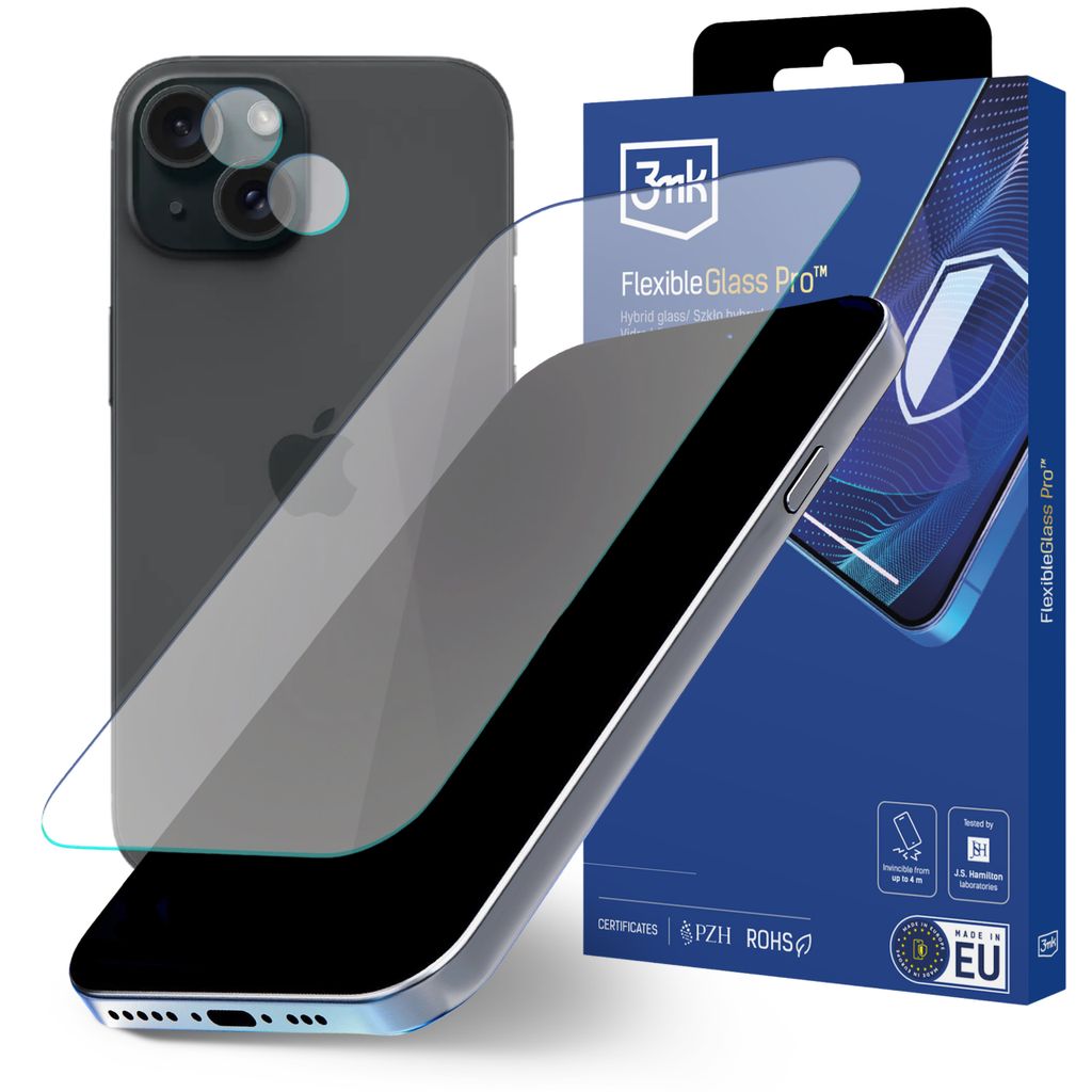 3mk Schutzglas FlexibleGlass Protection Lens Apple iPhone 15