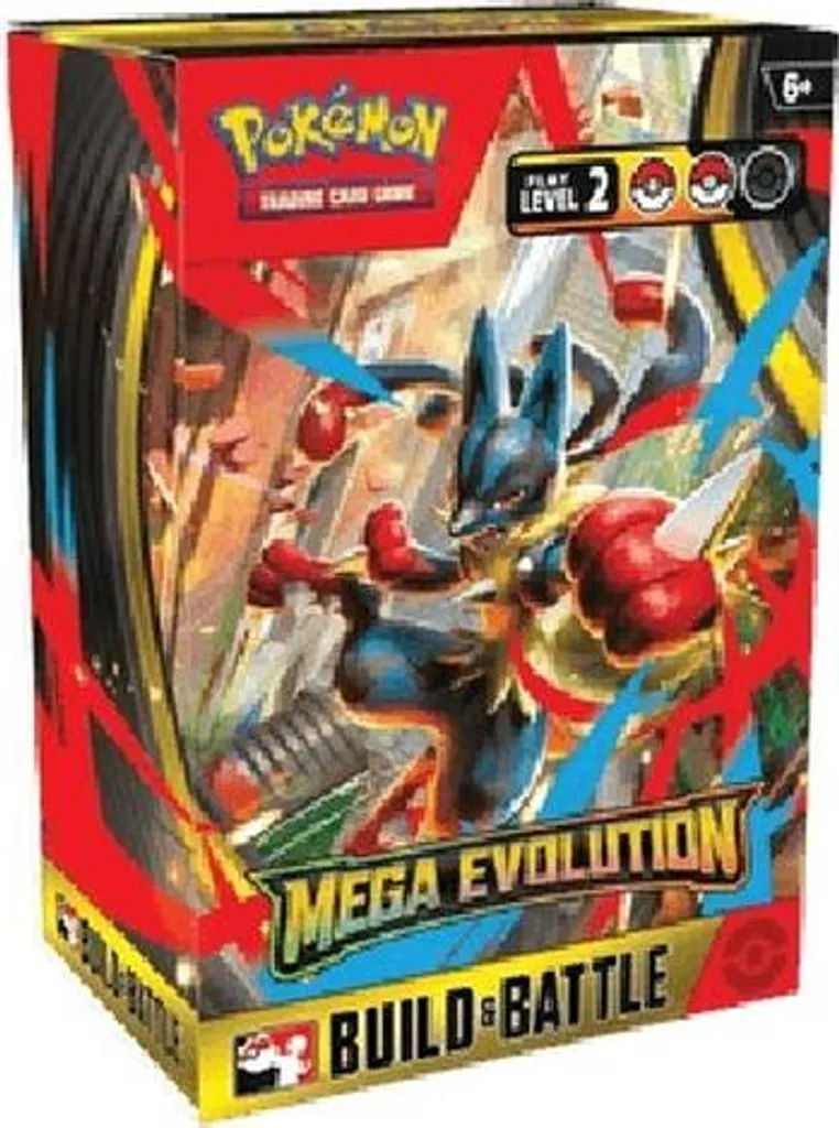 Kit Pokemon Mega Evolution Build & Battle avec Boosters et Carte Promo