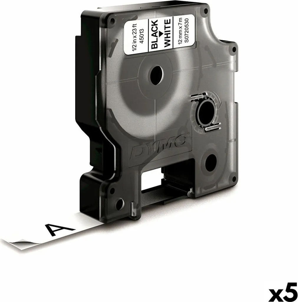 Dymo D1 12mm Bianco 45013 per LabelManager | Nastro Alta Tenuta 7mt