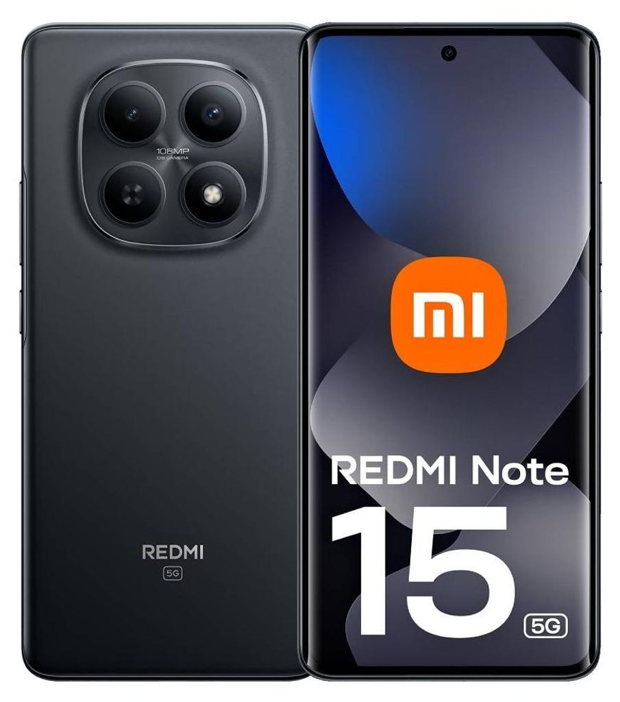 Xiaomi Redmi Note 15 5G 512GB/12GB Dual SIM Noir Image du produit 