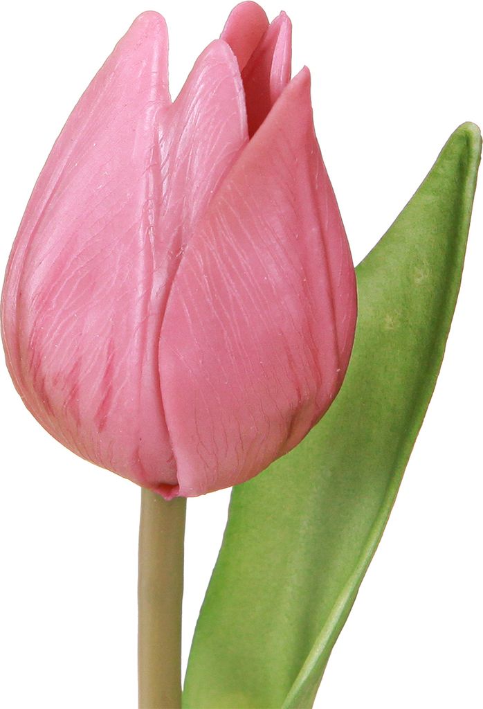 Elegante Kunstblumen Deko Lila Tulpen 26cm 6St