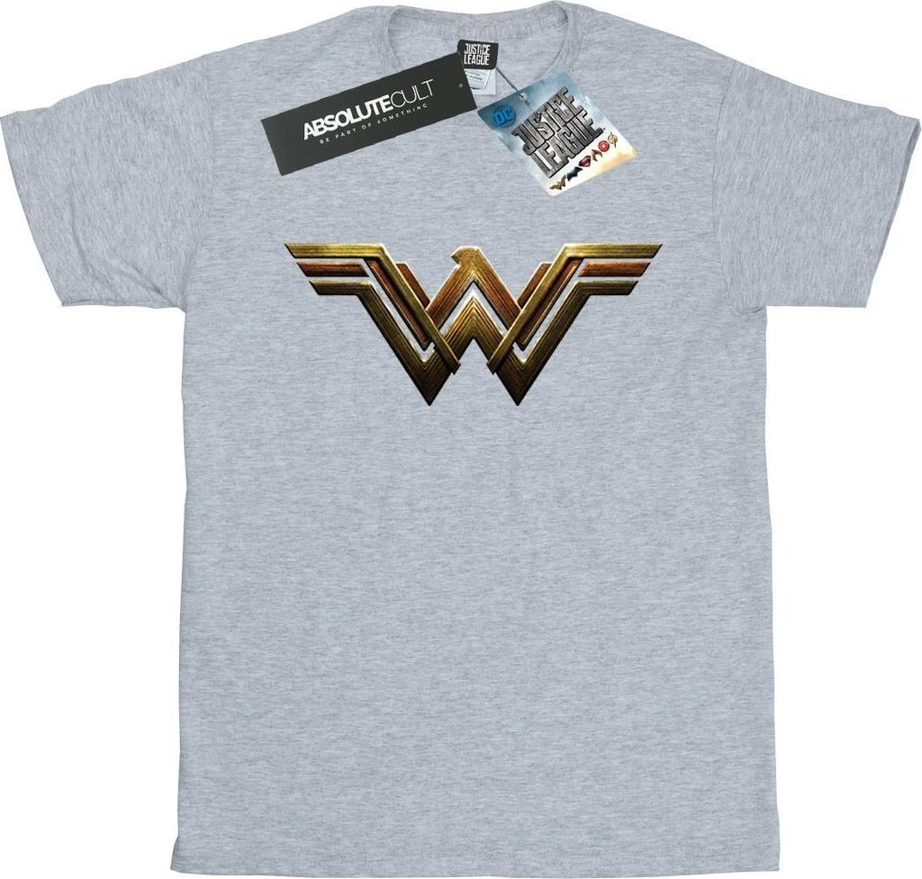 Wonder Woman - T-Shirt für Damen BI627 (3XL) (Grau)