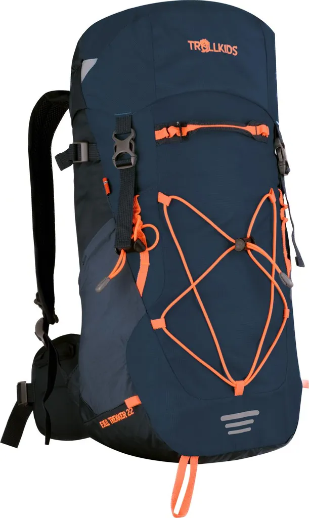 Petit sac de randonnée 22L pour enfant TROLLKIDS bleu et ergonomique
