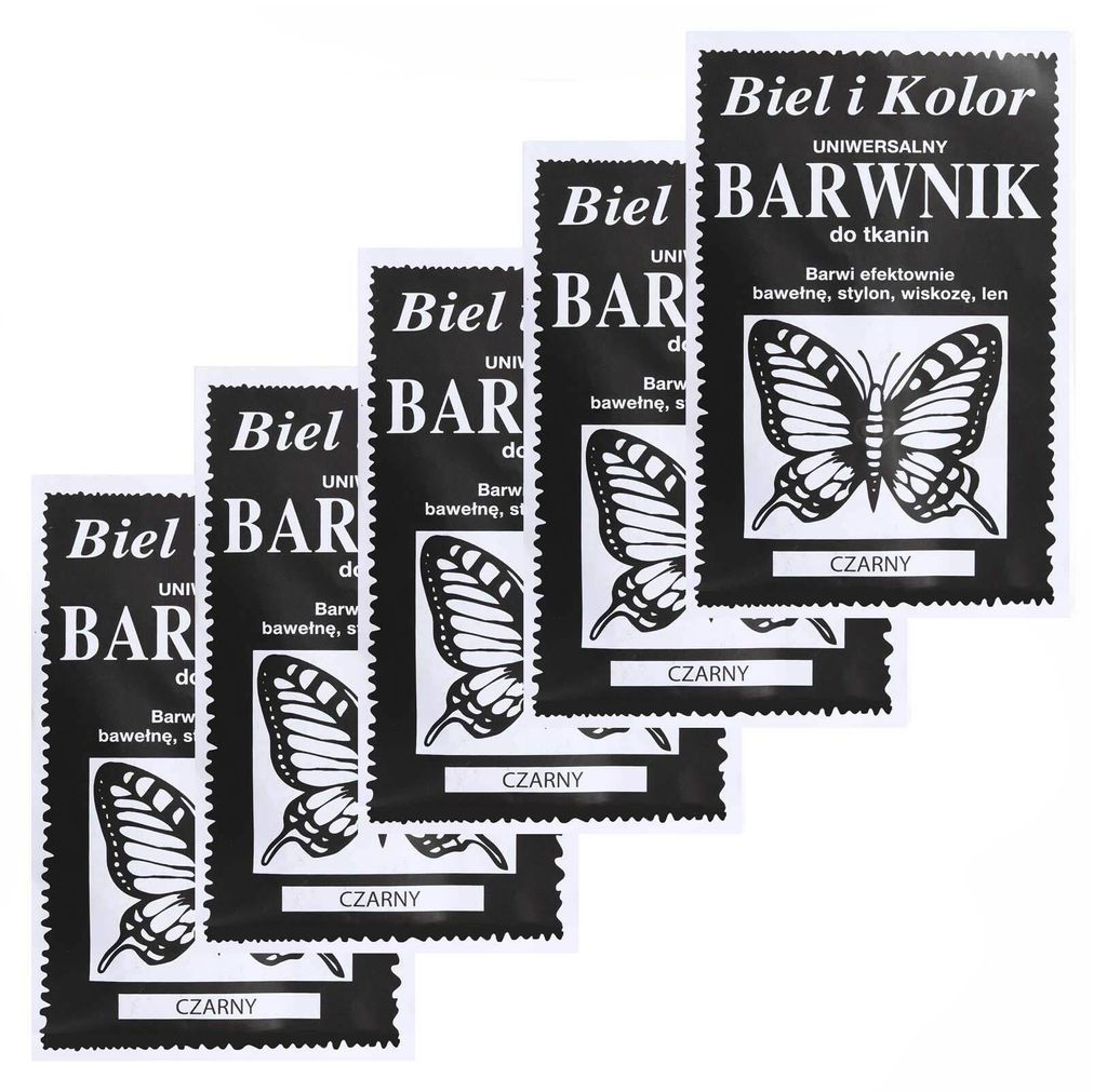 5 x 10g Batikfarbe schwarz