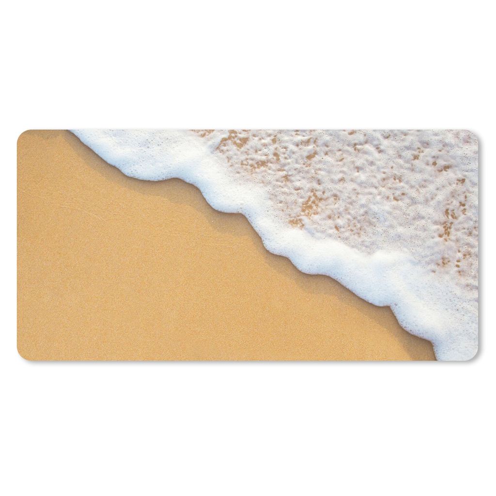 MuchoWow Schreibtischunterlage Strand - Wasser - Meer - Tropisch - Sommer 80x40 cm - XXL Mauspad - Gaming Mauspad