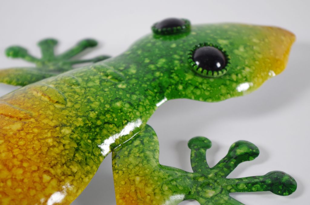 Kobolo Wand-Deko Gekko Gecko Eidechse Echse XXL - 3er Set - Produktbild 5