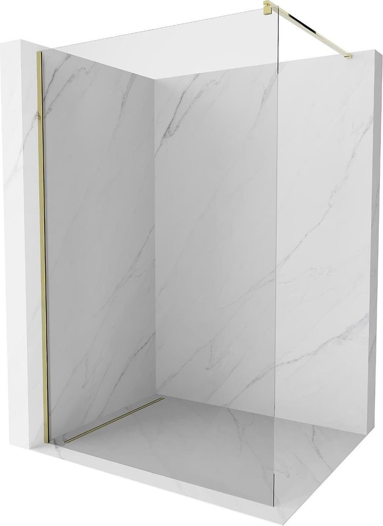 Mexen Kioto paroi de douche 160 x 200 cm, Transparent 8 mm, Image du produit 