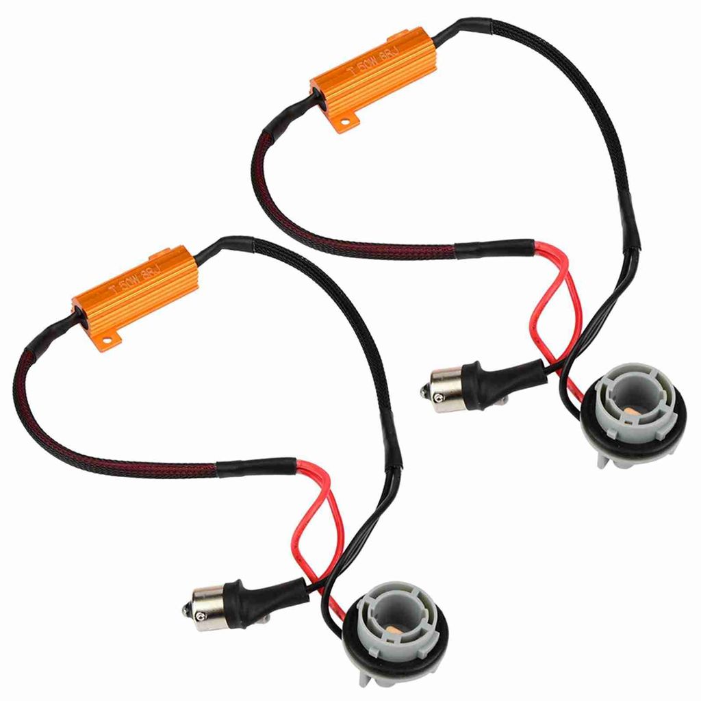 2 Stück/Set Lastwiderstands-Anschlusskabelbaum für LED-Blinker 1156