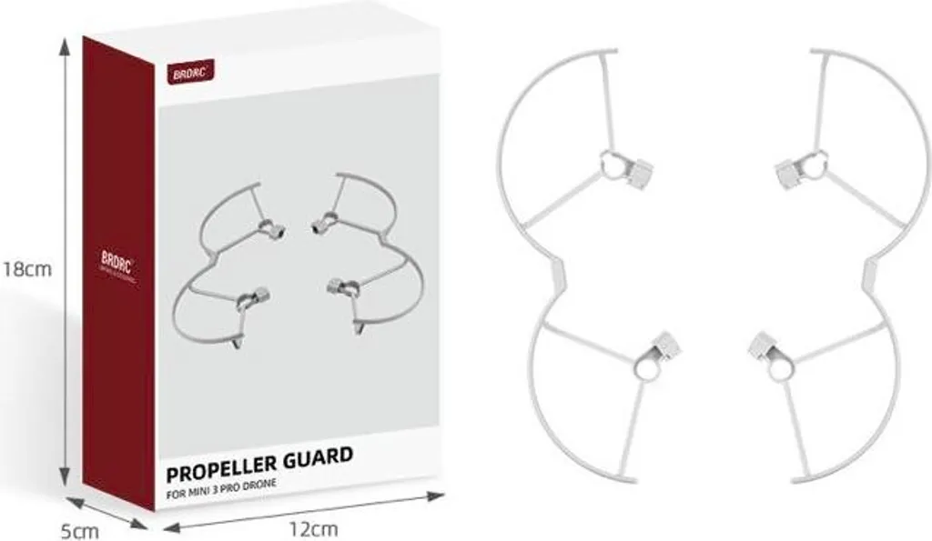 Protection d'hélice pour DJI Mini 3 Pro - Set de 4 pièces robustes - 10