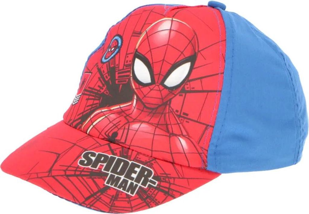 Marvel Spiderman Kinder Baseball Kappe Basecap – Hellblau / 53
