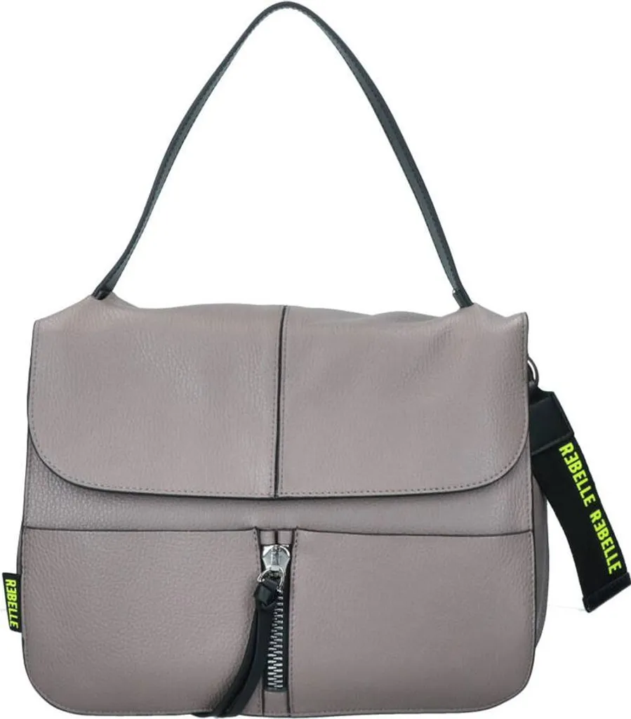 Sac Bandoulière Gris Rebelle Carole : Idéal pour le Travail et Sorties