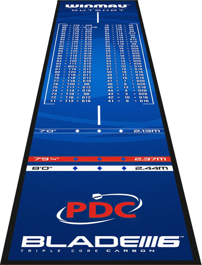 Winmau Outshot Fléchettes Mat - Dartmatte Image du produit 