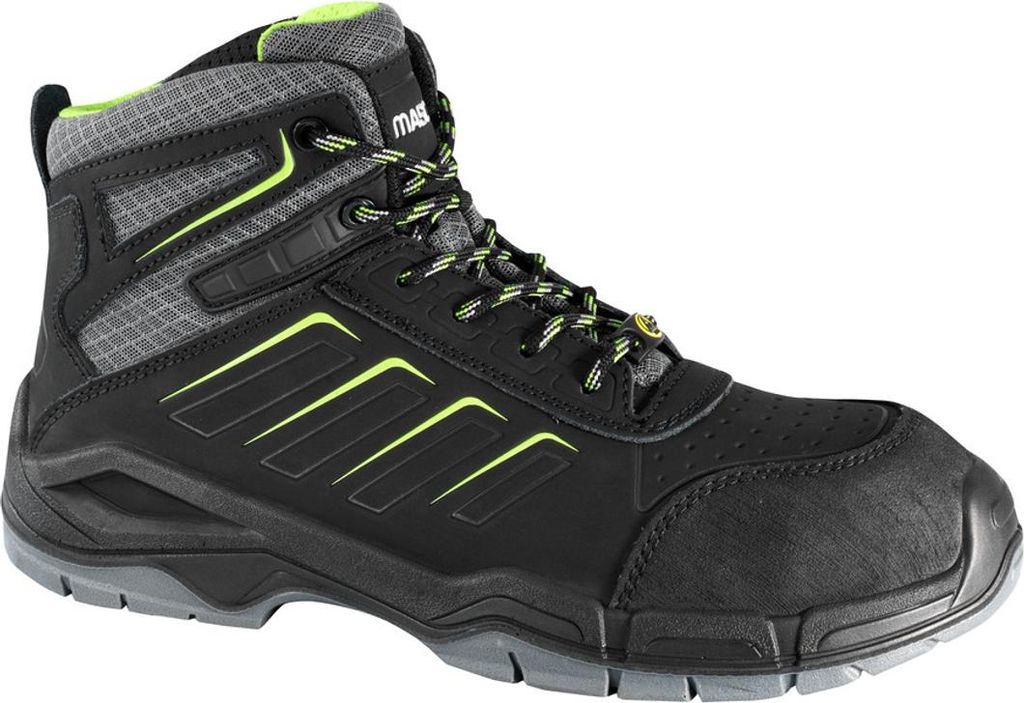 MASCOT F0109-937-09, Unisex, Erwachsener, Sicherheitsstiefel, Schwarz, L7, L8