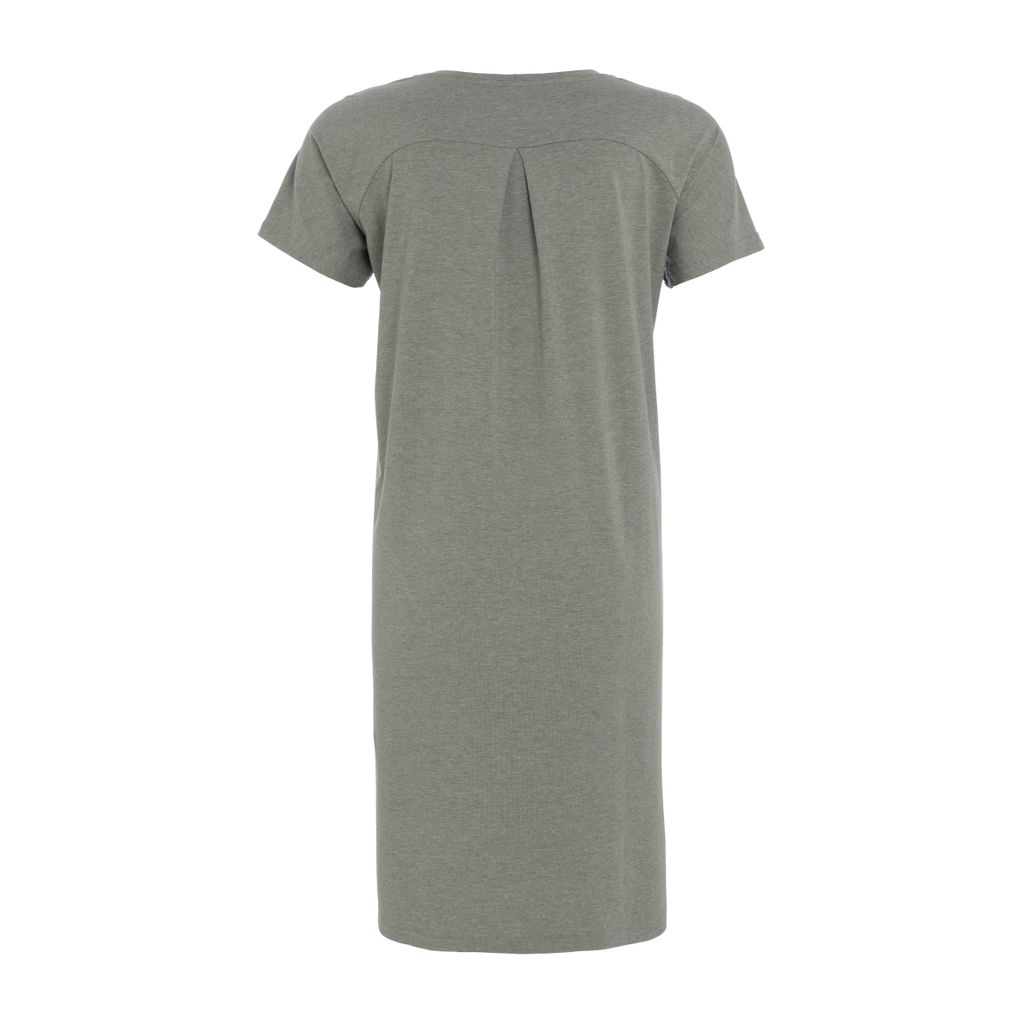 Knit Factory Lily Kleid - Urban Green - XL