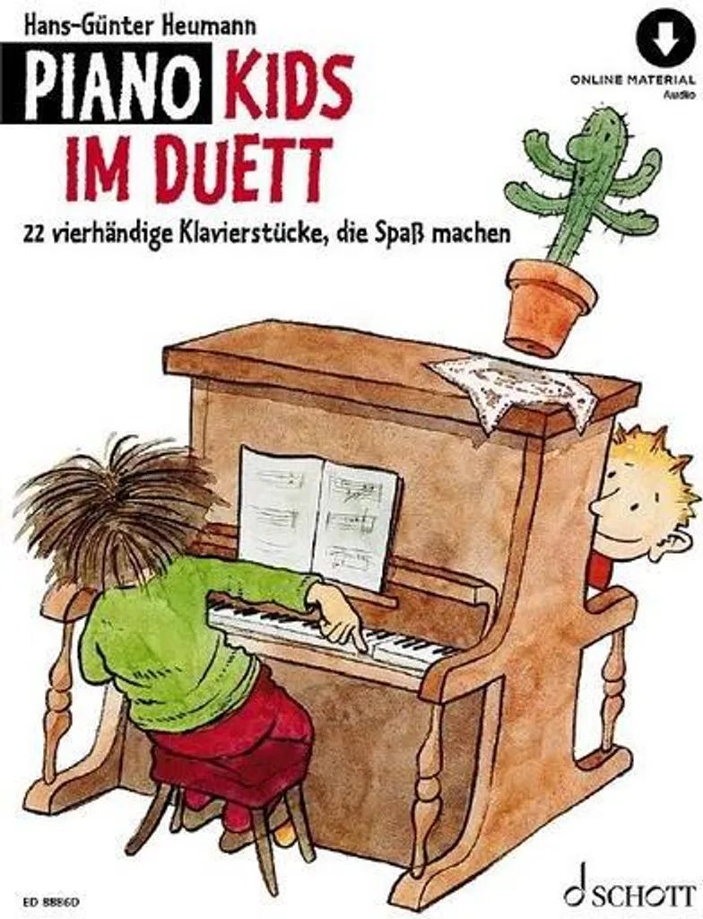 Livre Piano Kids im Duett avec arrangements faciles pour duo piano