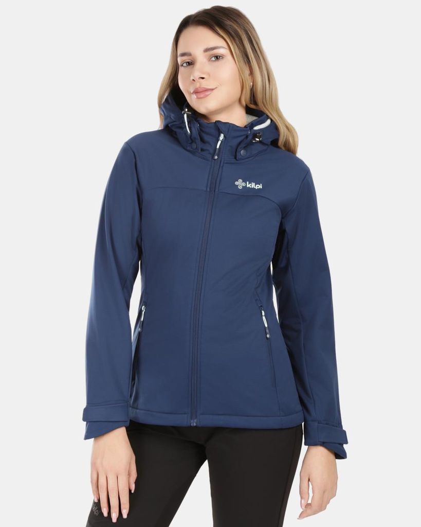 Damen-Softshelljacke Kilpi ONTAVIA-W, DUNKELBLAU, Größe 38