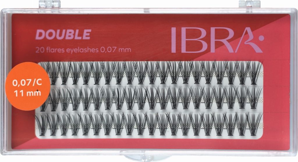 IBRA falsche Wimpernbüschel 0,07 C-11mm