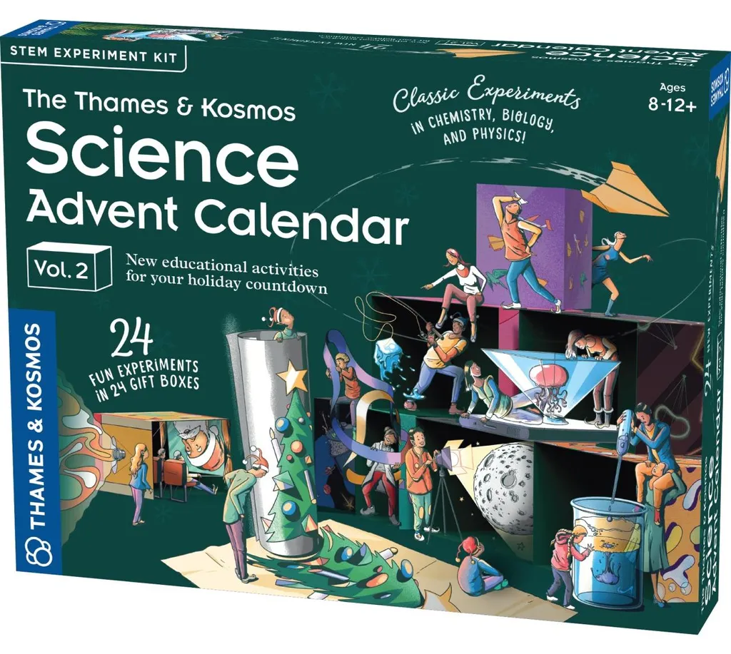Jouet éducatif Calendrier de l'Avent Scientifique Kit STEM pour Enfants