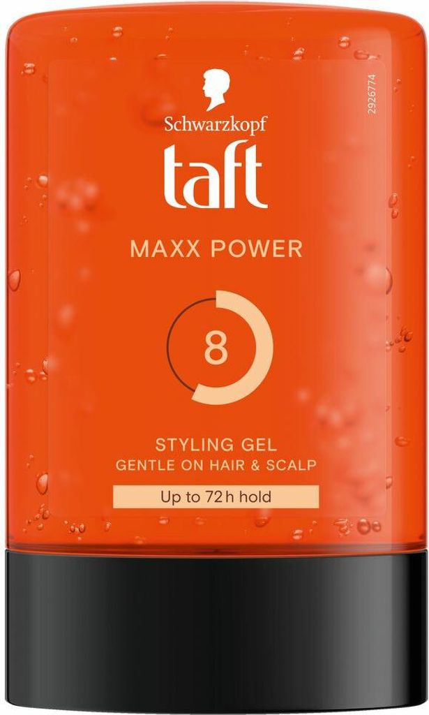 Taft - Maxx Power 8 - Styling Gel - Langanhaltender Halt - Produktbild 