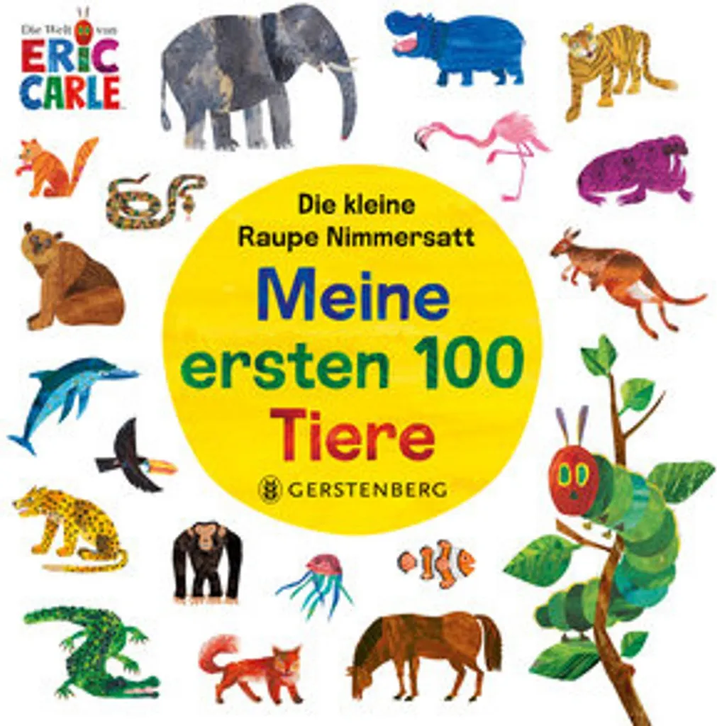 La petite chenille - Mes 100 premiers animaux : livre d'éveil imagier
