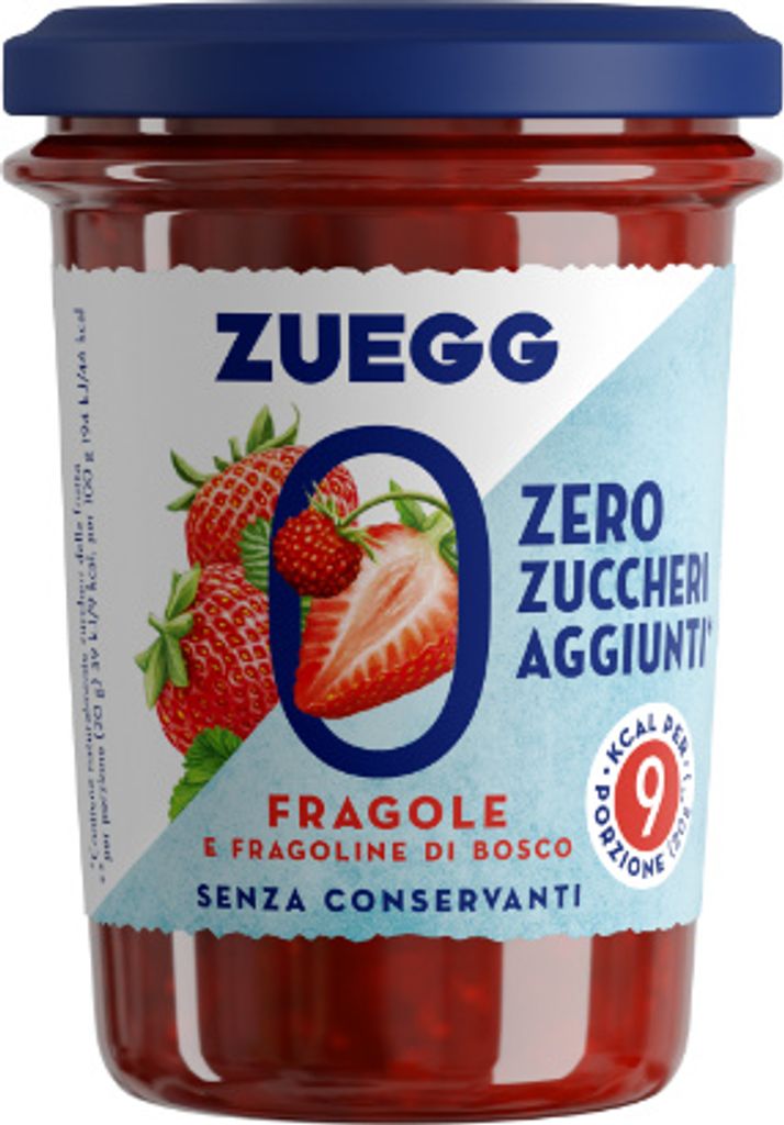 Erdbeerkonfitüre 100% Frucht 220g - Zuegg Produktbild 