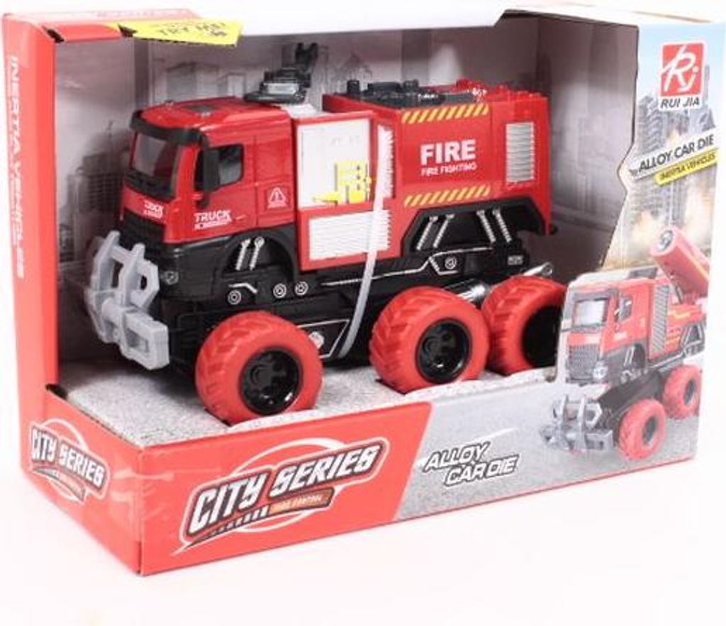 Feuerwehr 6-Rad-Fahrzeug w/dw RJ6961-2 07190