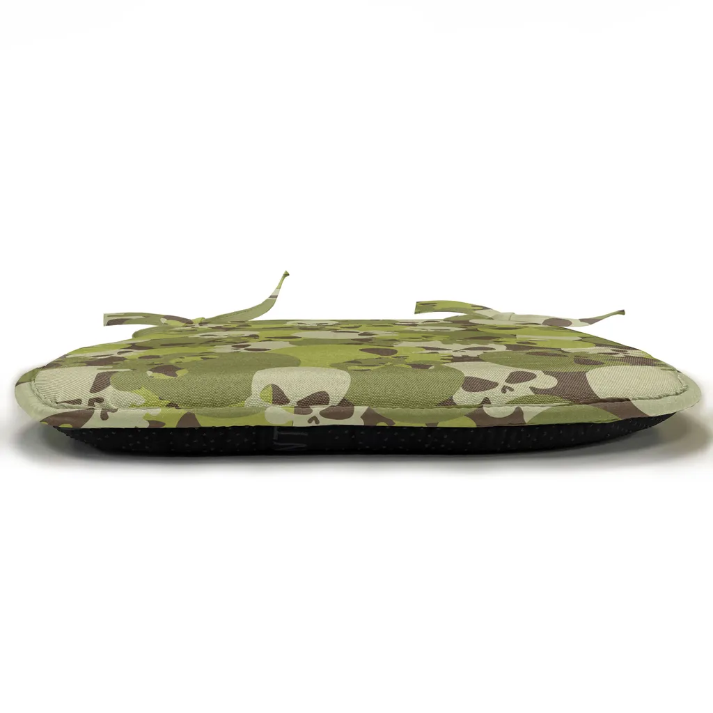 Fodera Per Cuscino Rettangolare ABAKUHAUS 65x40 Cm – Cuscino Decorativo In Digitale Pixel Camouflage, Verde Militare