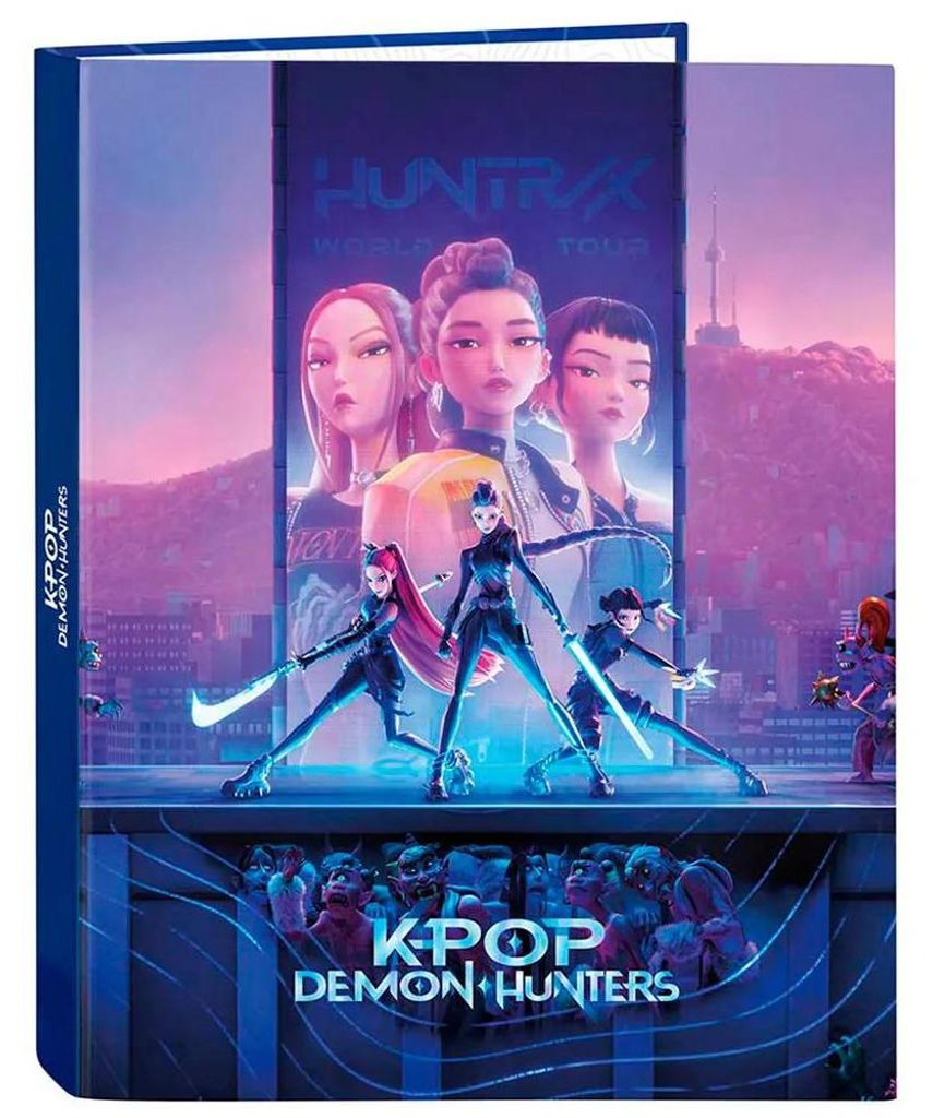 Safta K-pop Demon Hunters Ordner Durchsichtig Kinder Durchsichtig One Size
