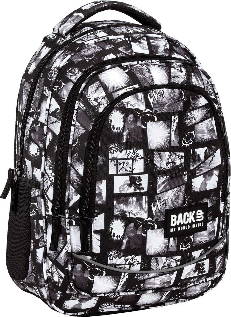Derform BACKUP Schulrucksack mit drei Fächern, Modell X Produktbild 