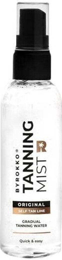 Byrokko Tanning Mist – Selbstbräunungs-Spray fürs Gesicht, 100 ml