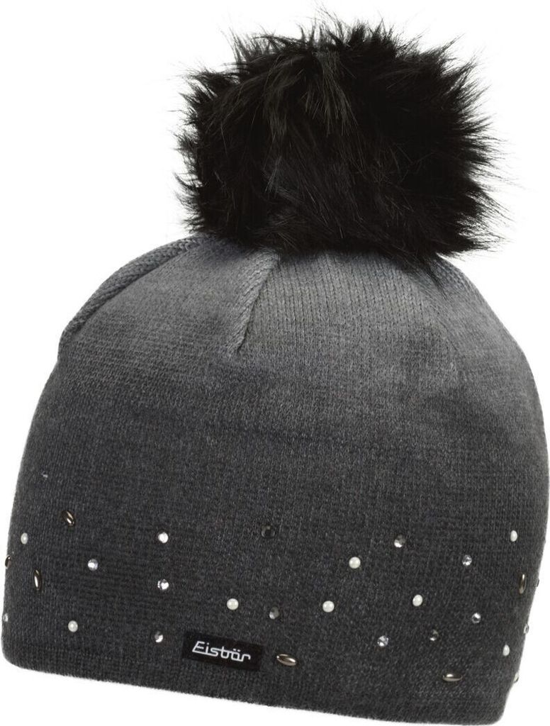 Eisbär Dip Dye Lux Crystal Mütze für Damen mit Bommel, Produktbild 