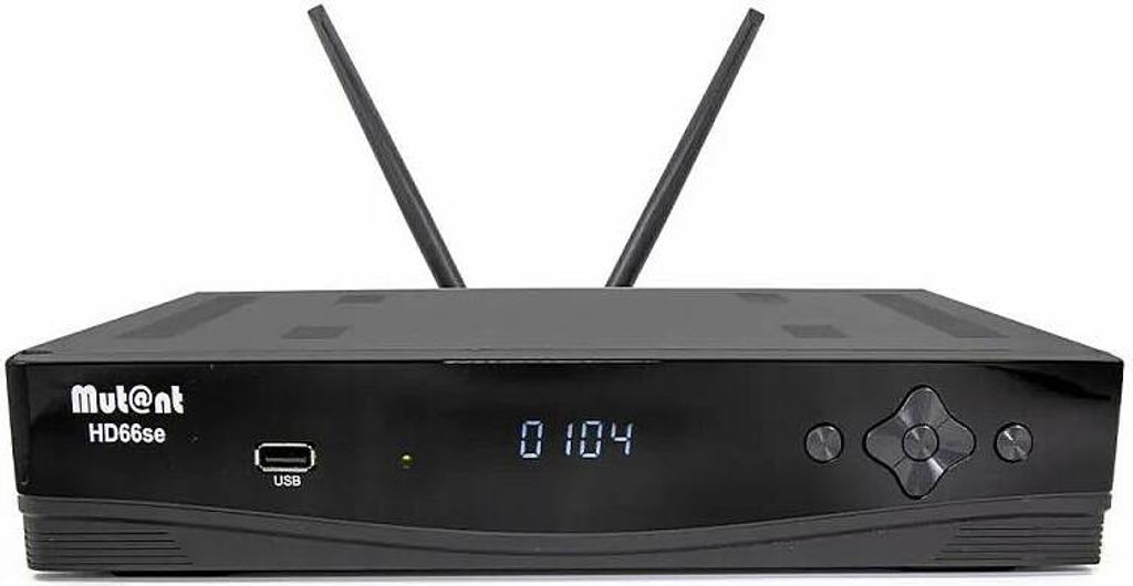 Mutant HD66 SE DVB-S2X + DVB-C/T2 UHD 4K Combo Receiver inkl. WLAN