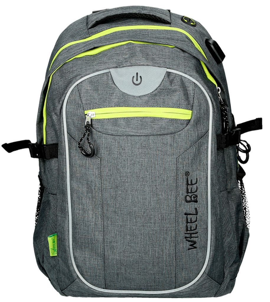 *Wheel Bee BACKPACK Revolution - two tone Grey