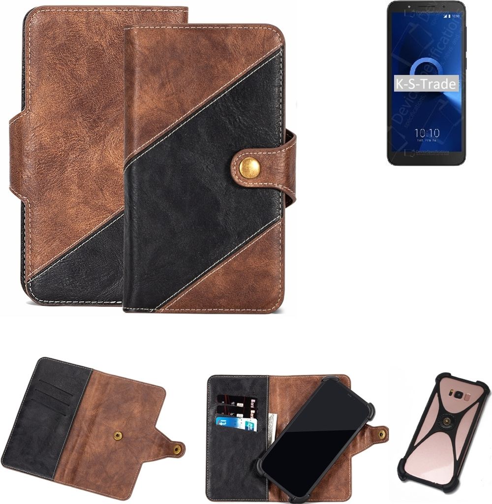K-S-Trade Handy Hülle Schutz Hülle Schutzhülle Bookstyle Produktbild 