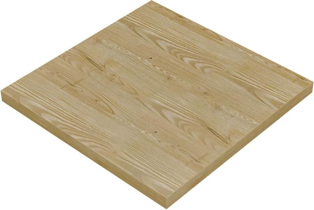 Gastro Tischplatte 36 mm | Eiche Vanilla | 80x80 cm