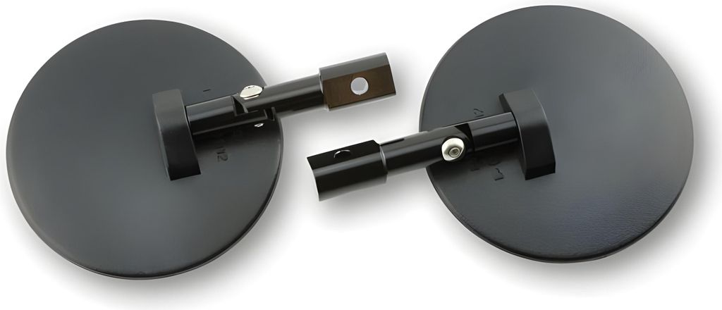 Shin Yo Spiegel SUPERBIKE F. Lenkerenden E-Geprüft Schwarz Rund Set 2 St. Shinyo - Foto 9