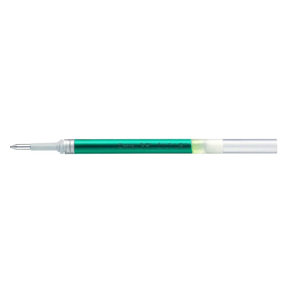 Recharges Pentel LR7-S3X Vert Encre à Séchage Rapide EnerGel x12 Unités