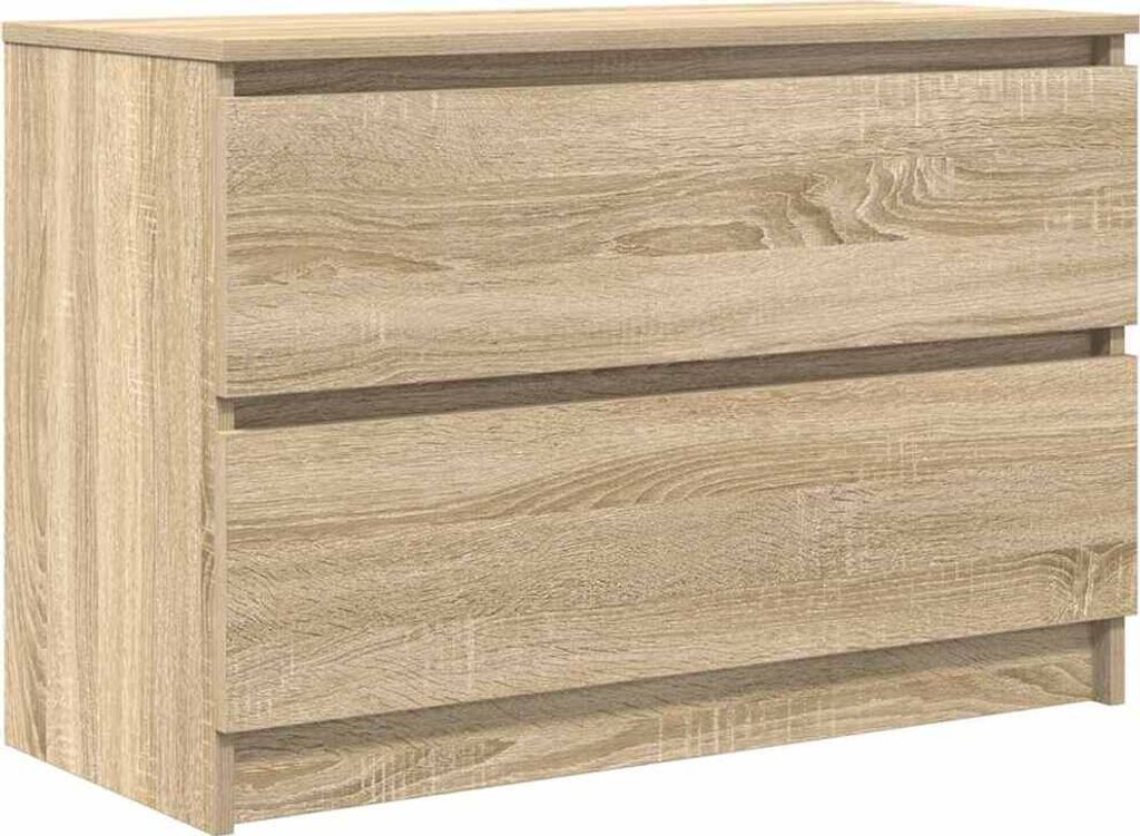 vidaXL TV-Schrank Sonoma-Eiche 80x35x54 cm Holzwerkstoff